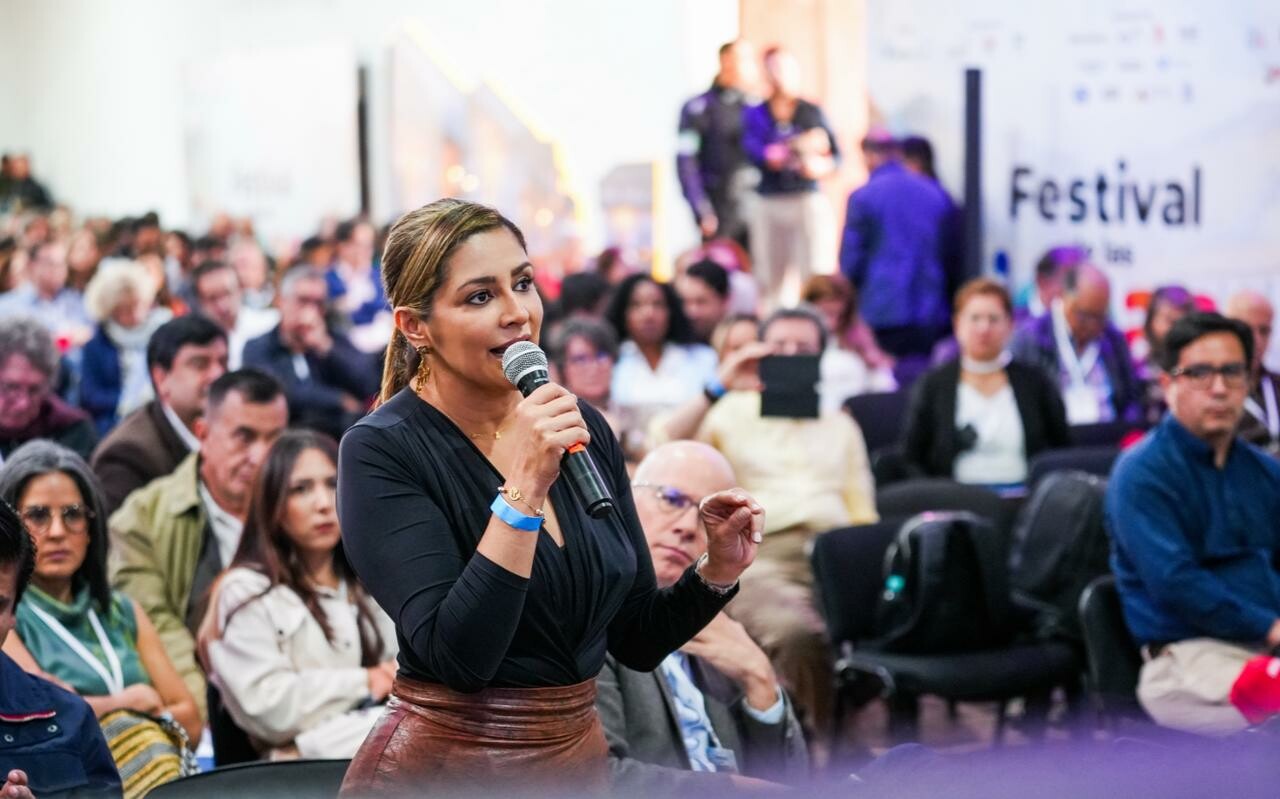 Adriana Matiz planteó la necesidad de unir al país, fortalecer la seguridad y fomentar la participación juvenil en política