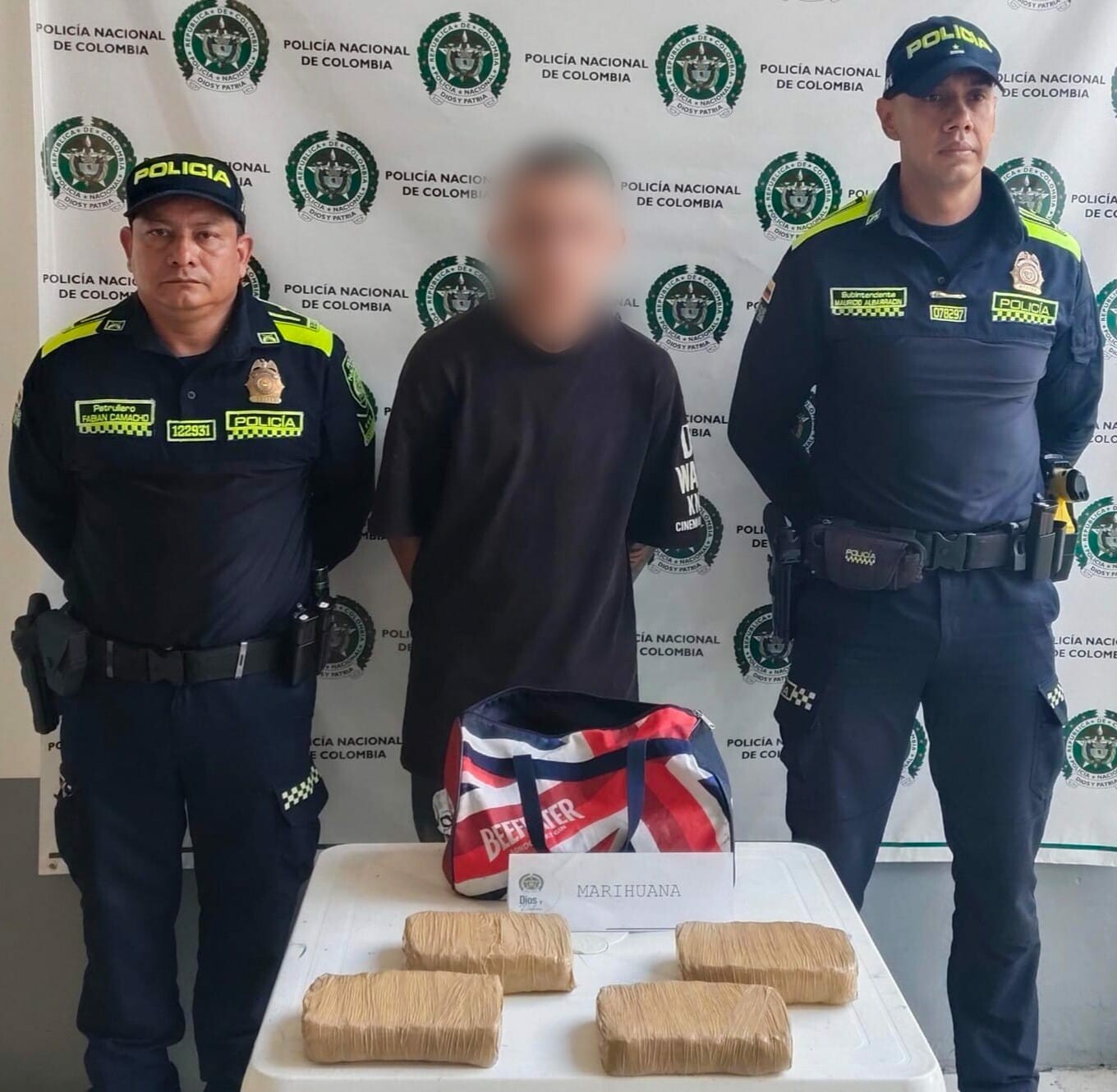Alias “Orejas” es detenido con más de 3 kilos de marihuana en Alvarado