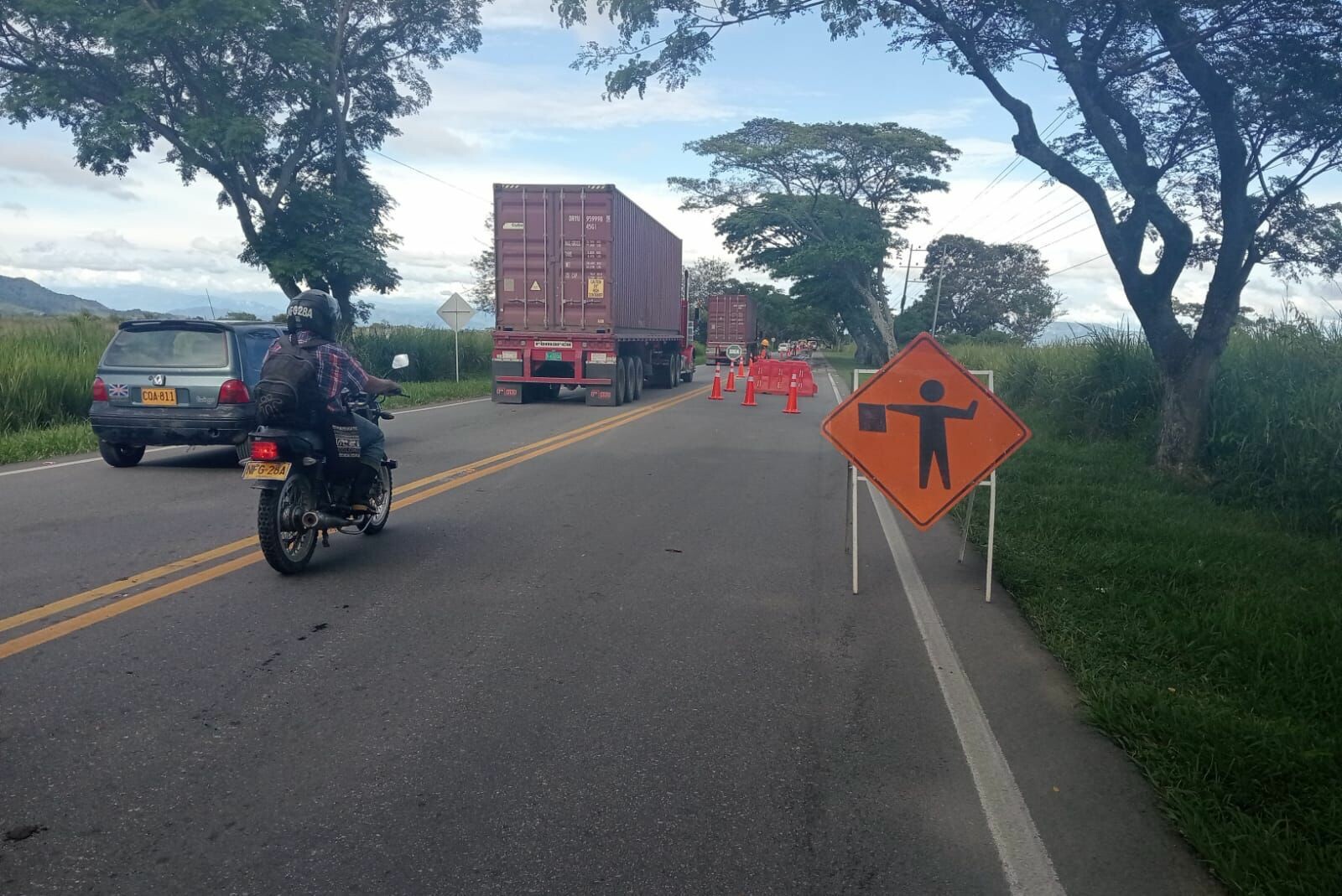 Cierres parciales por arreglos en la vía Ibagué al norte del Tolima