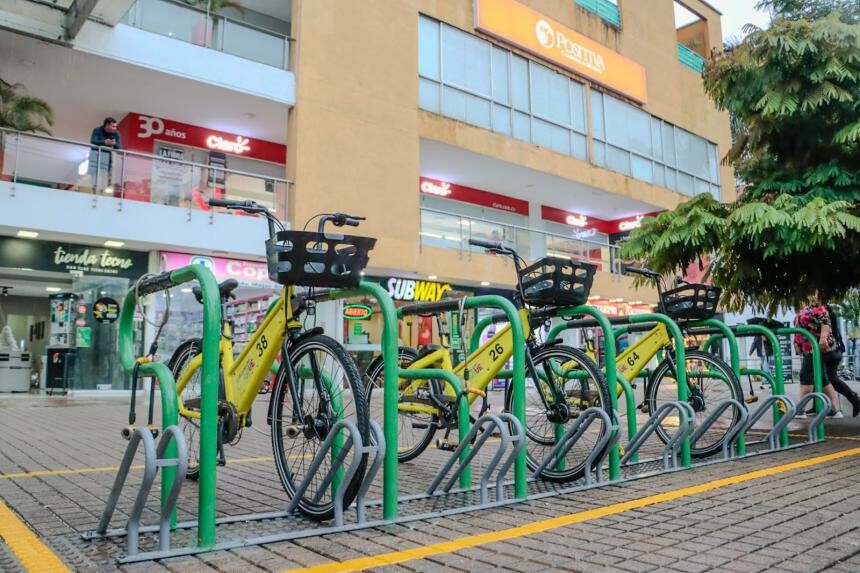 Así están distribuidas las estaciones del sistema de bicicletas públicas en Ibagué