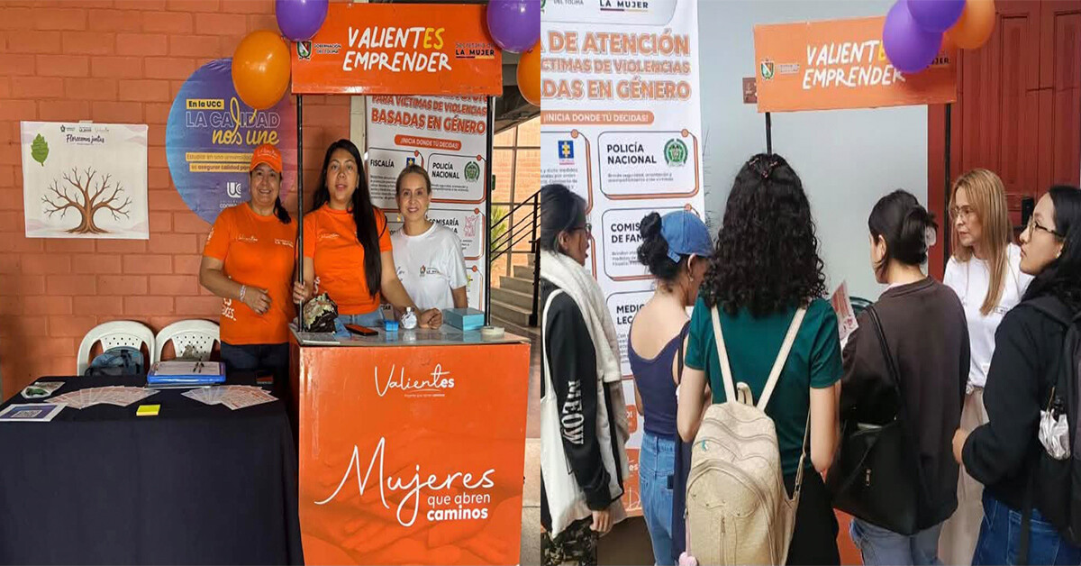 Secretaría de la Mujer del Tolima llevó su oferta institucional a ferias de salud y bienestar