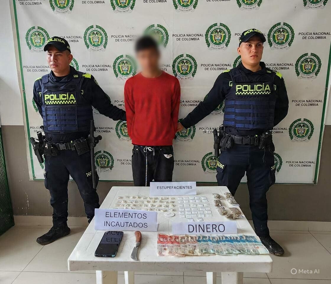 Cae “Fiscal”: incautan base de cocaína y marihuana