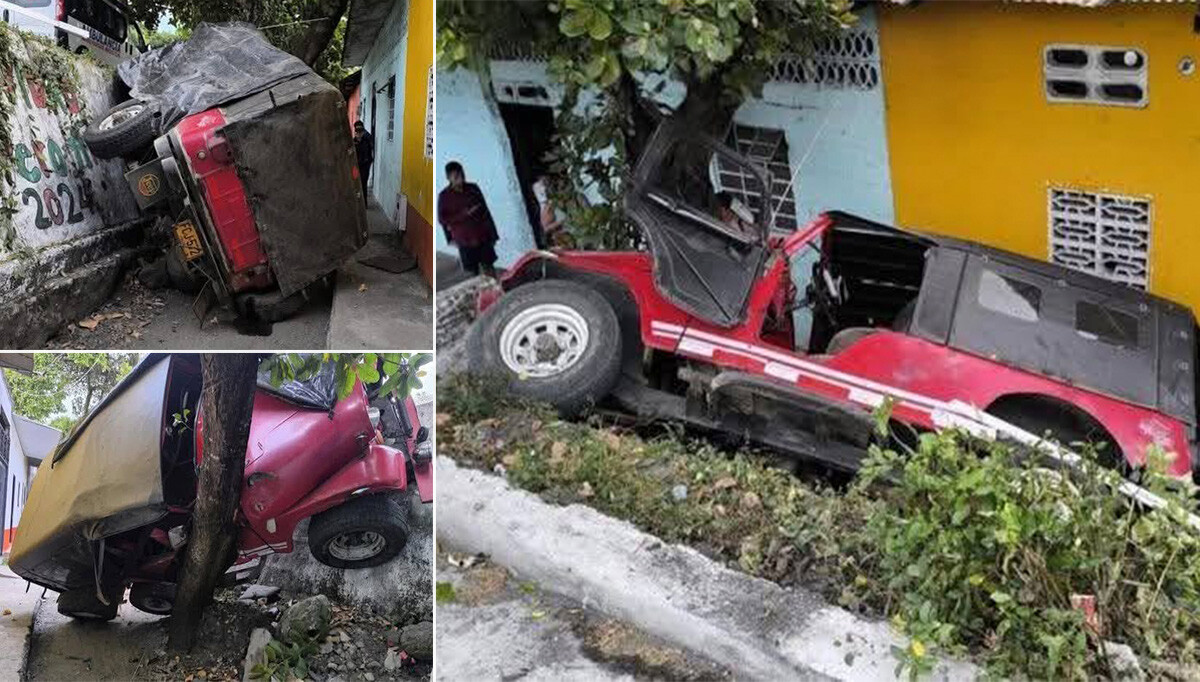 Campero fuera de control