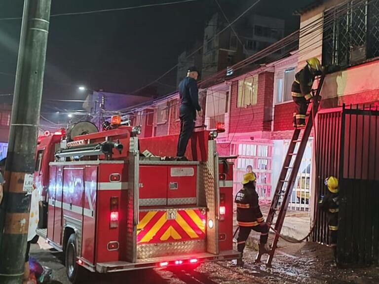 El incendio que acabó con la tranquilidad del barrio la campiña de Ibagué