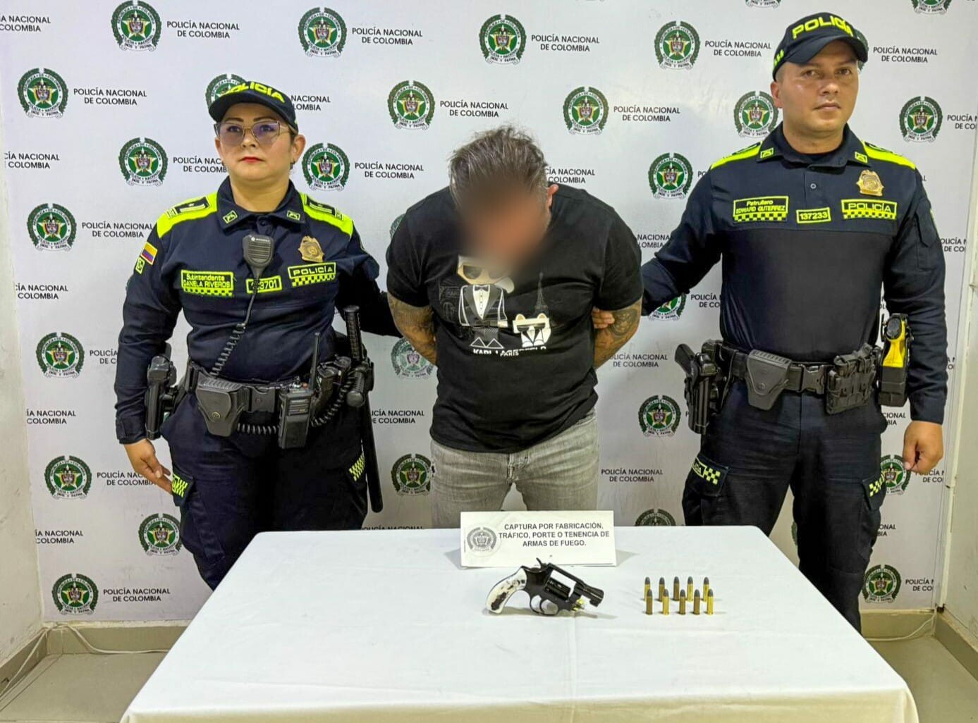 Capturado hombre armado en el barrio Montecarlos de Ibagué