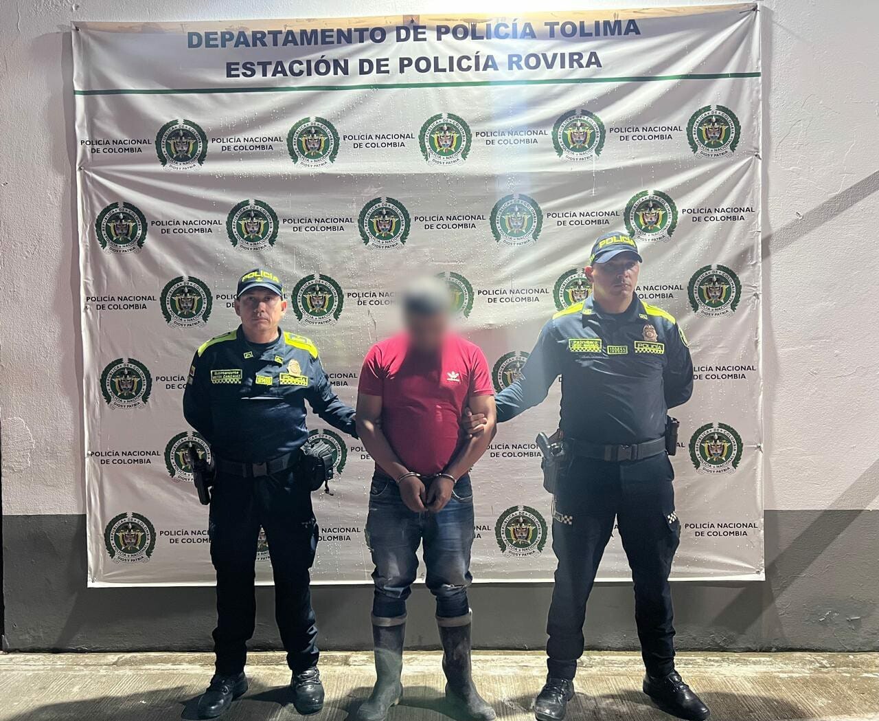 Capturan en Rovira a “Leiser” por delitos relacionados con estupefacientes