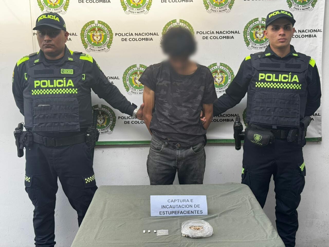 Un distribuidor de droga menos en Ambalema, Carcacho para la cárcel