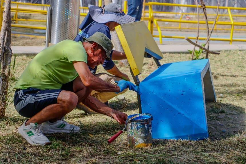 Ciudadanos podrán participar en la recuperación de parques este sábado 11 de octubre