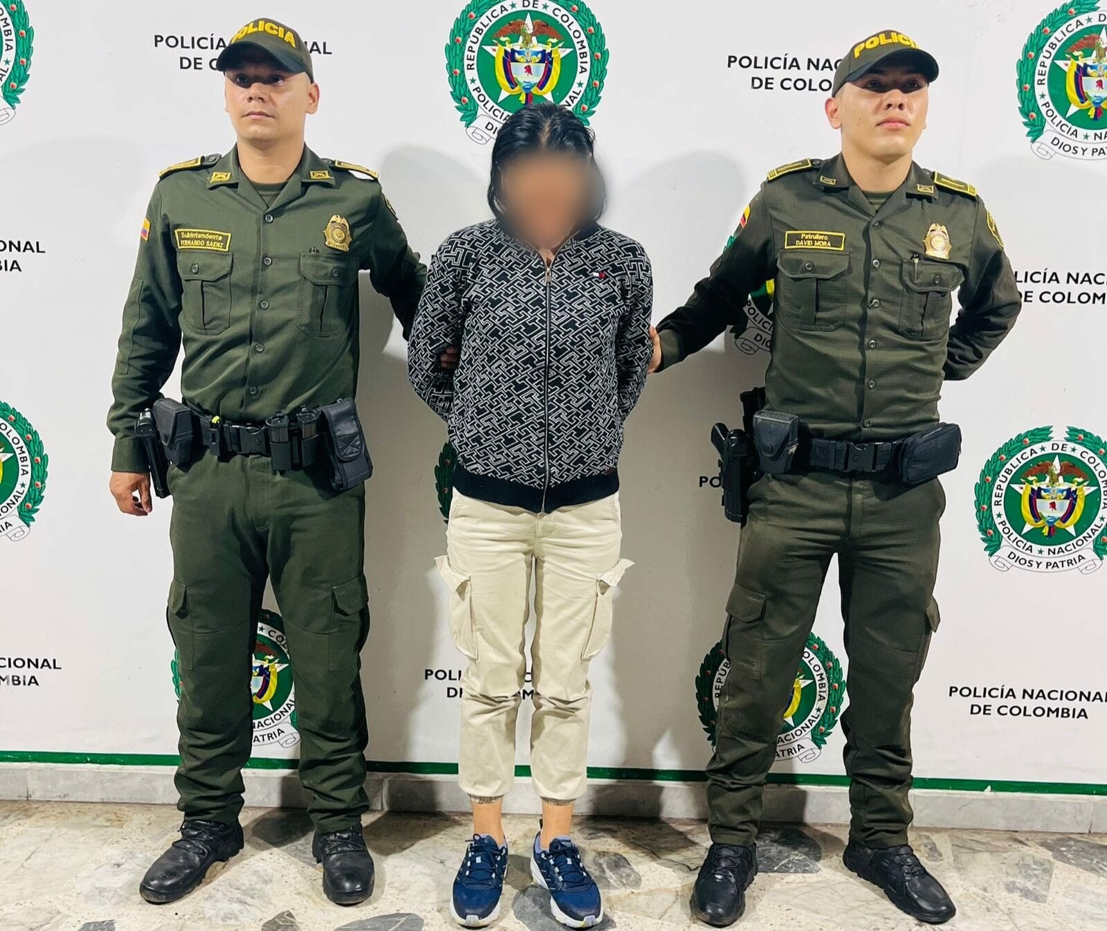 Cae mujer condenada por hurto y concierto para delinquir en operativo al sur de Ibagué
