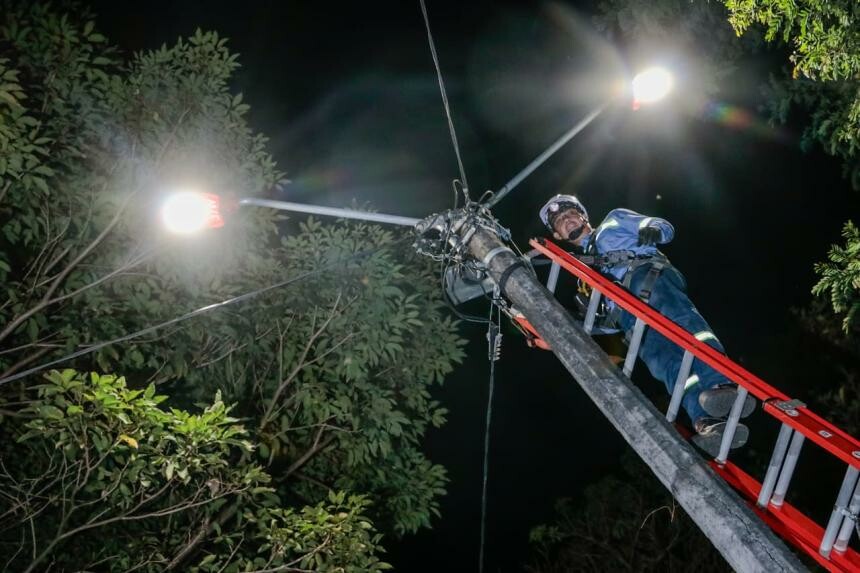 Cuadrillas operarán en doble turno para reparar luminarias y prevenir fallas