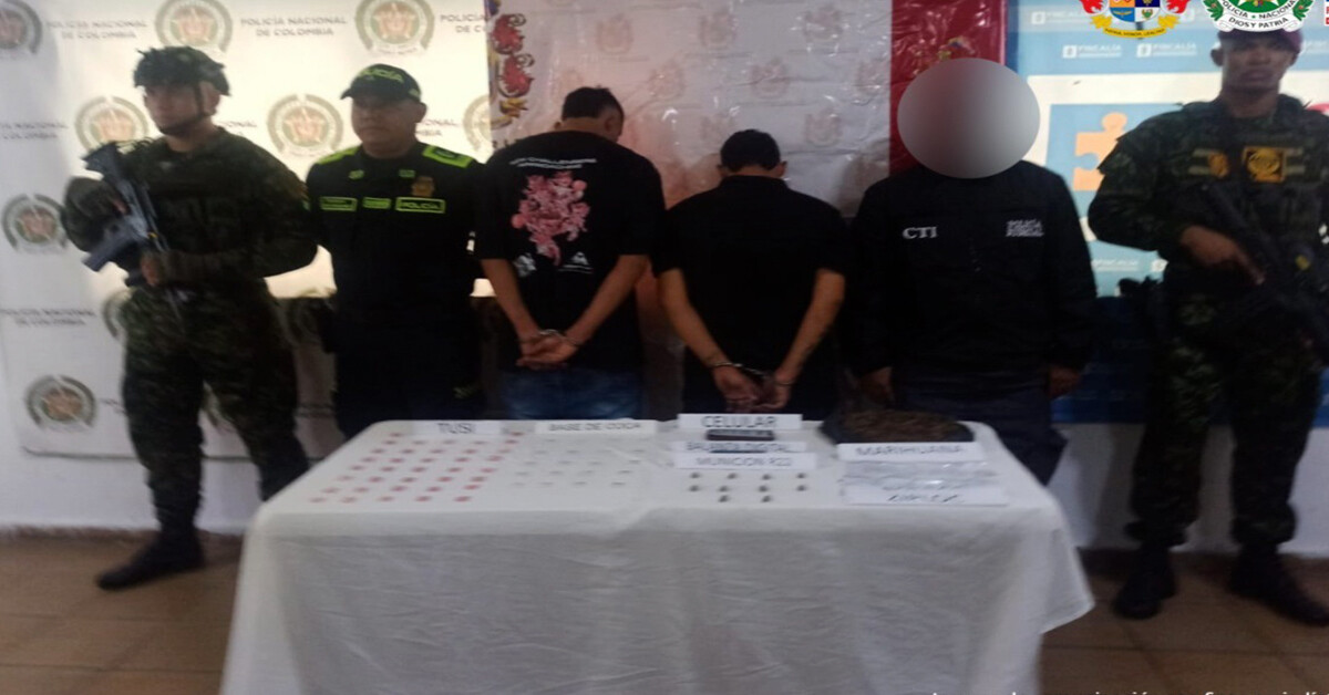 Cárcel para dos señalados de almacenar drogas y municiones