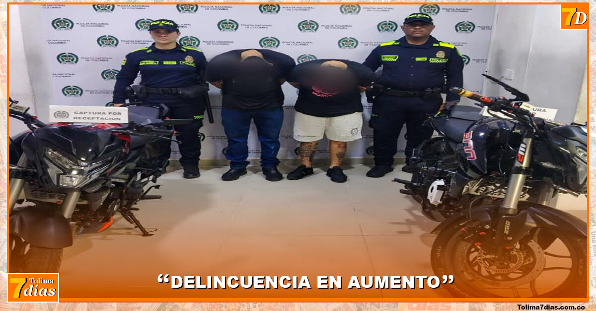 Dos capturados con motocicletas robadas en el norte de Ibagué ...