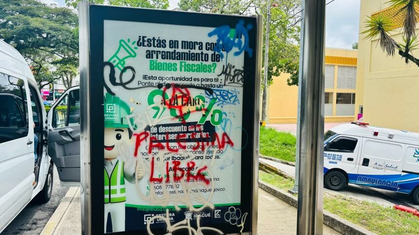 Denuncia busca reparar los paraderos dañados y responsabilizar a los autores del vandalismo