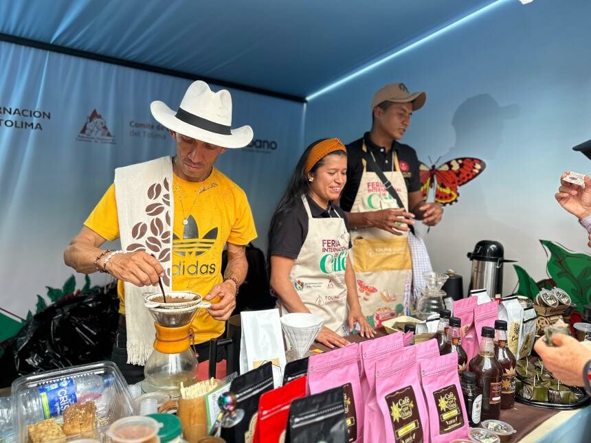 Café de Ibagué logra segundo mejor precio en feria internacional del Líbano
