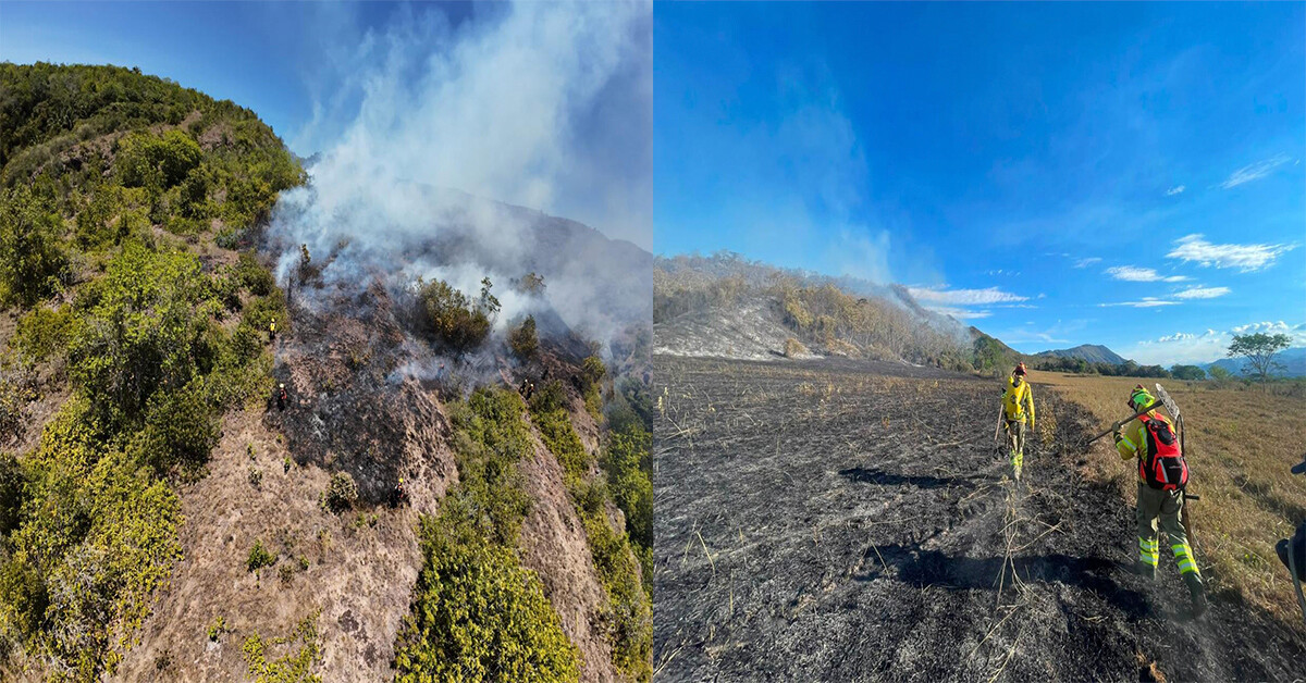 Alerta naranja por incendios y escasez de agua