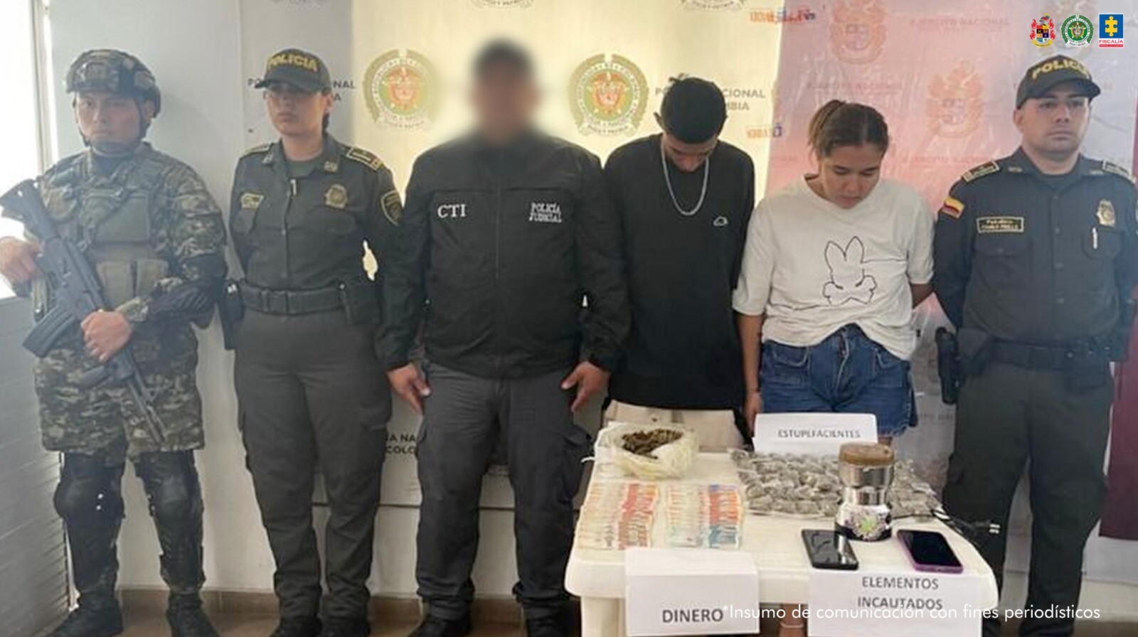 Enviados a prisión por presunto tráfico de drogas en Honda