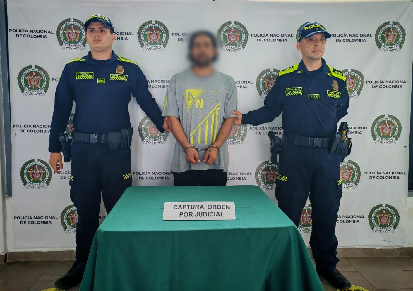 Hombre buscado por la Policía en Bogotá, se escondía en el Guamo