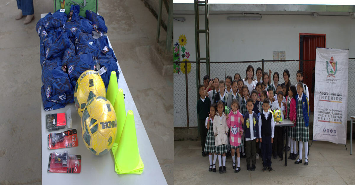 Escuela rural de Rovira gana primer premio en concurso de derechos humanos