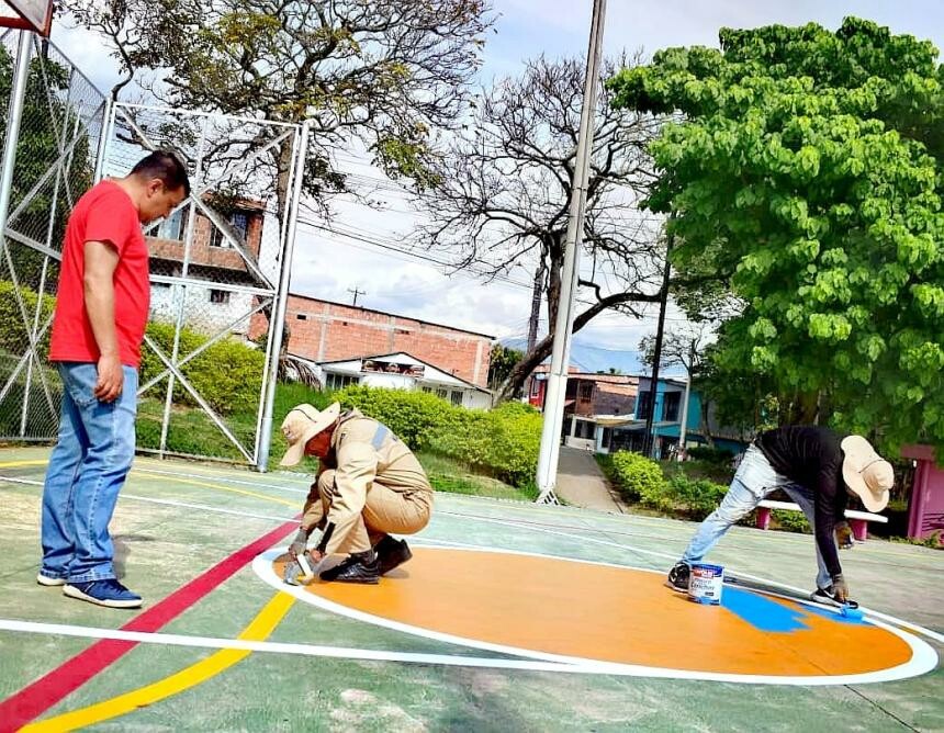 Espacios deportivos quedan listos para competencias y uso comunitario