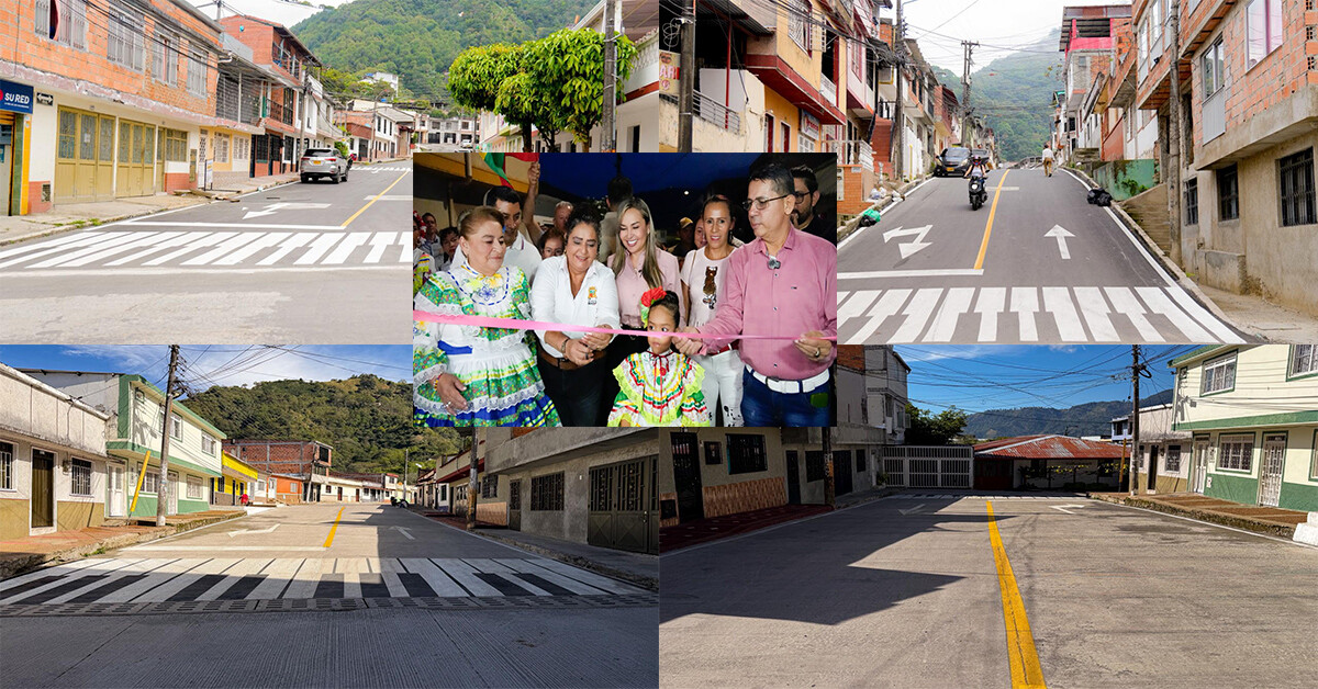 Tras años de espera, entregan cuatro cuadras pavimentadas en la comuna 2