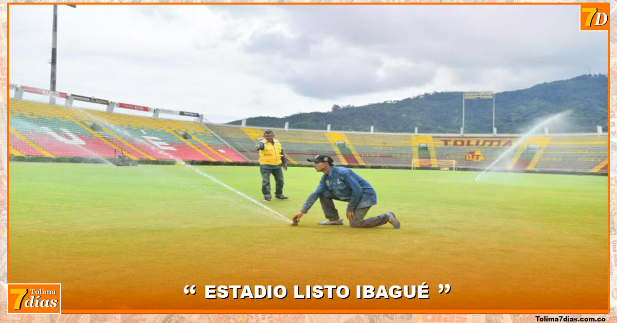 Finaliza mantenimiento del estadio Manuel Murillo Toro en Ibagué ...