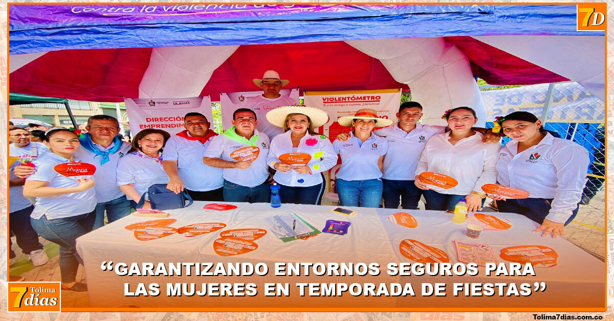 La Secretaría de la Mujer del Tolima instaló su Puesto de Mando