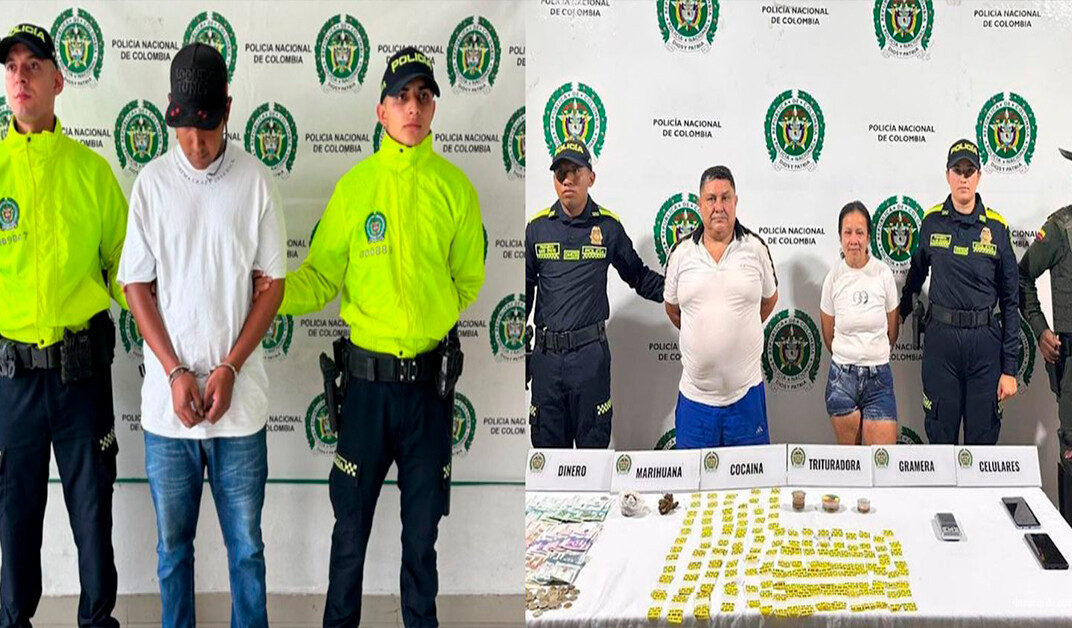 Golpe al microtráfico en Tolima: 14 presuntos integrantes de redes criminales fueron enviados a prisión
