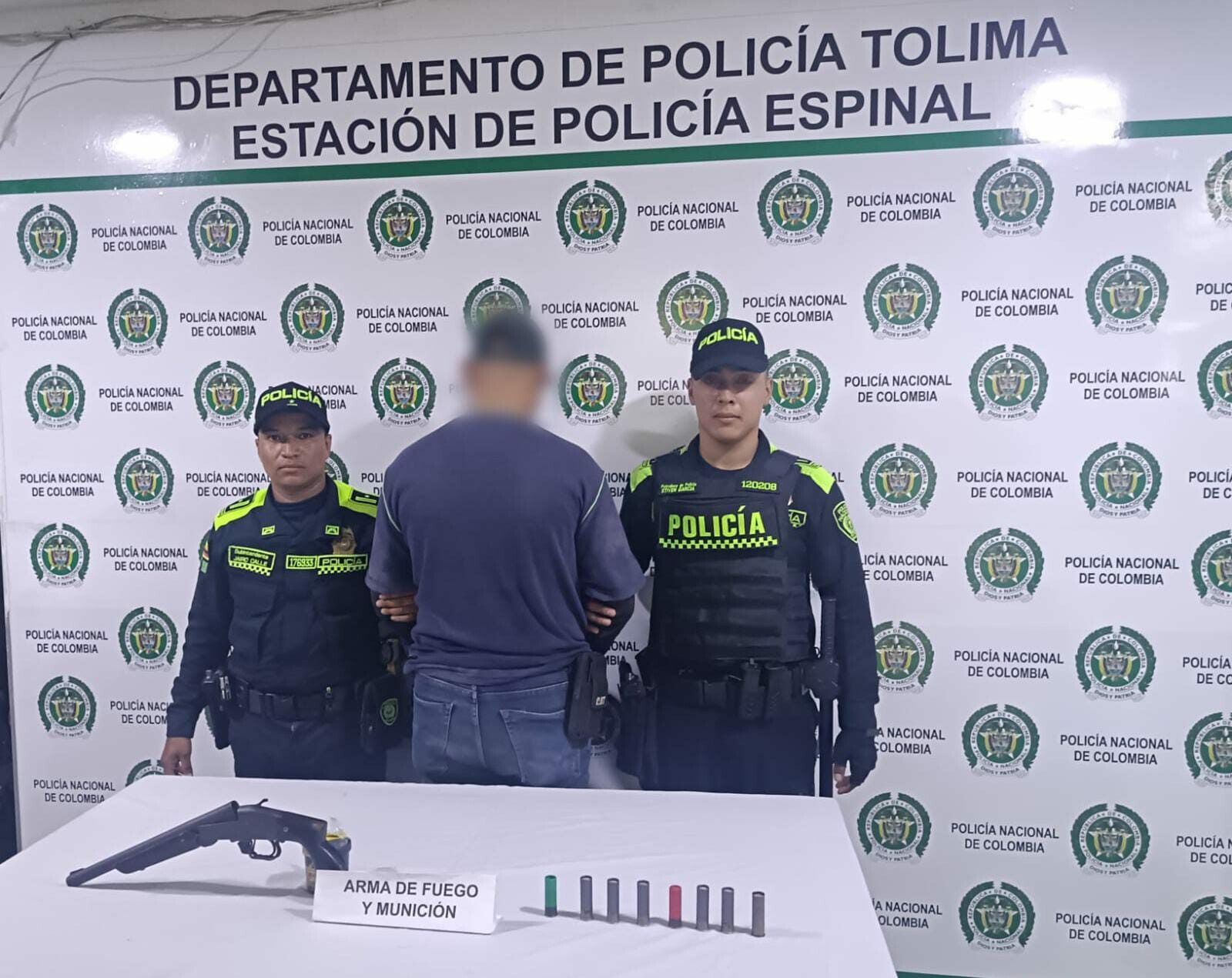 Incautan escopeta durante operativo de control en Puerto Peñón