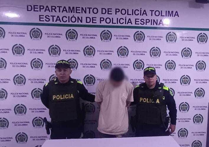Hombre buscado por hurto en operativo nocturno en El Espinal