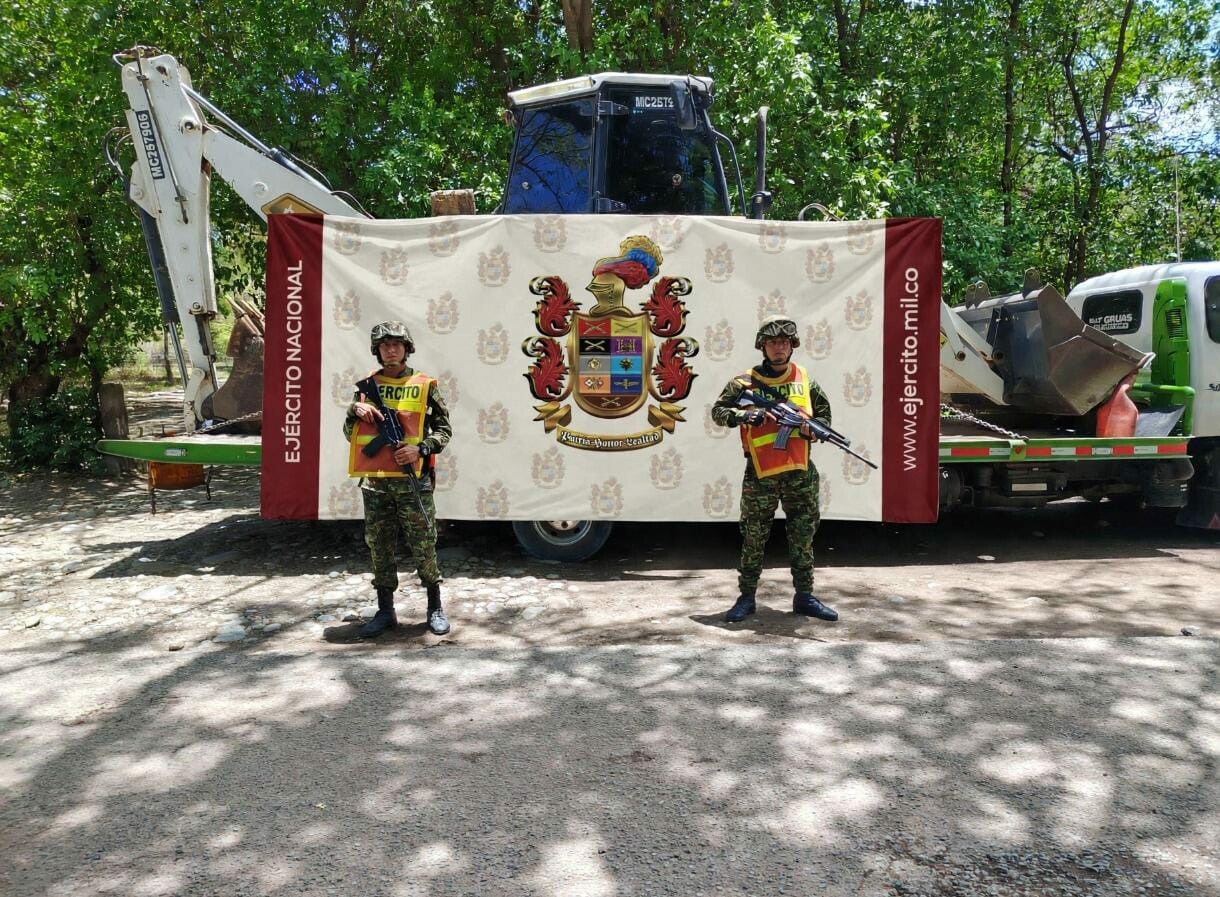 Golpe a la minería ilegal en Tolima deja maquinaria incautada por $590 millones
