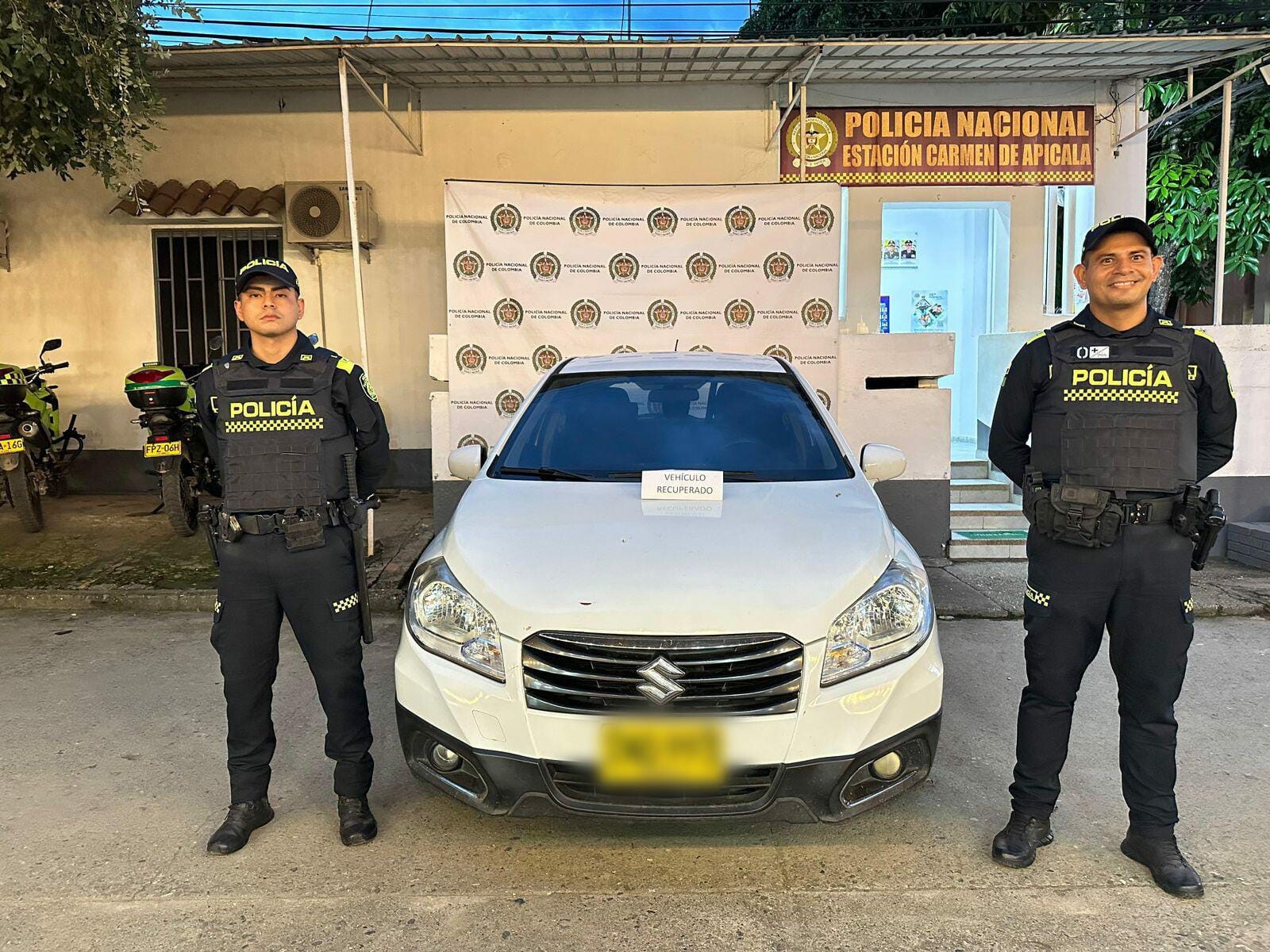 Camioneta con reporte de hurto fue recuperada en operativo policial en el suroriente del Tolima