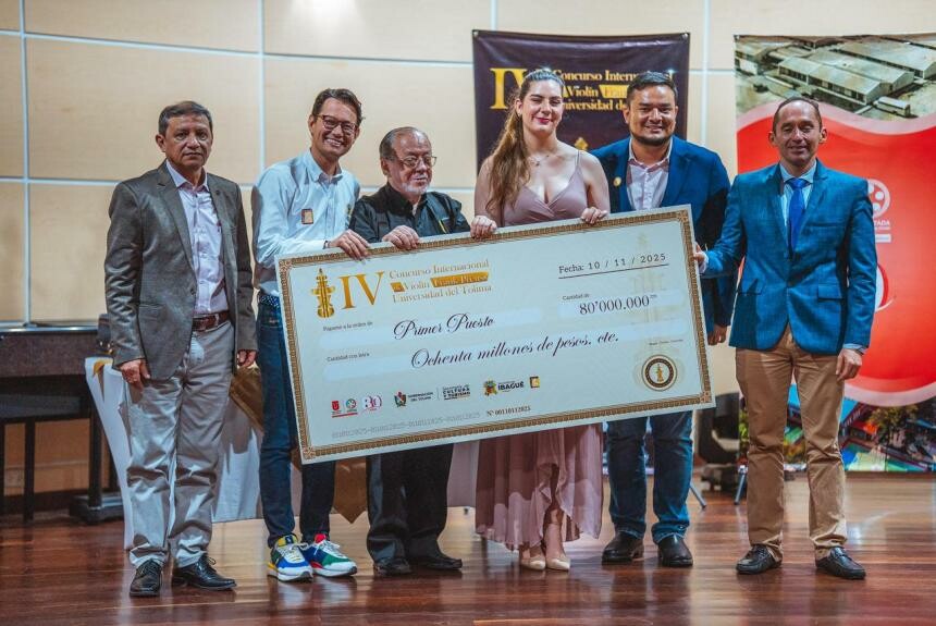 Ibagué cerró con éxito la cuarta edición del Concurso Internacional de Violín