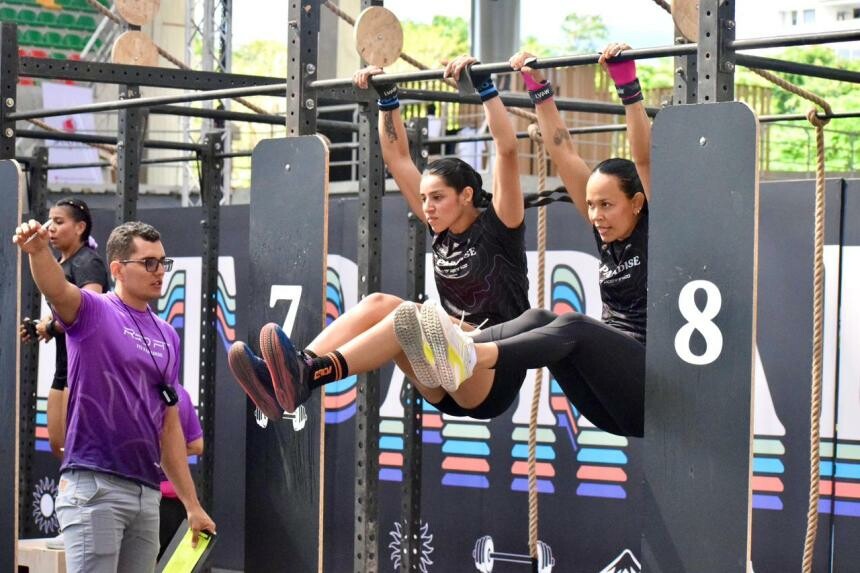 Ibagué fue sede del CrossFit Paradise, una competencia de alto nivel físico