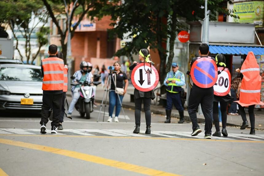 Ibagué realiza intervenciones pedagógicas para reforzar seguridad vial
