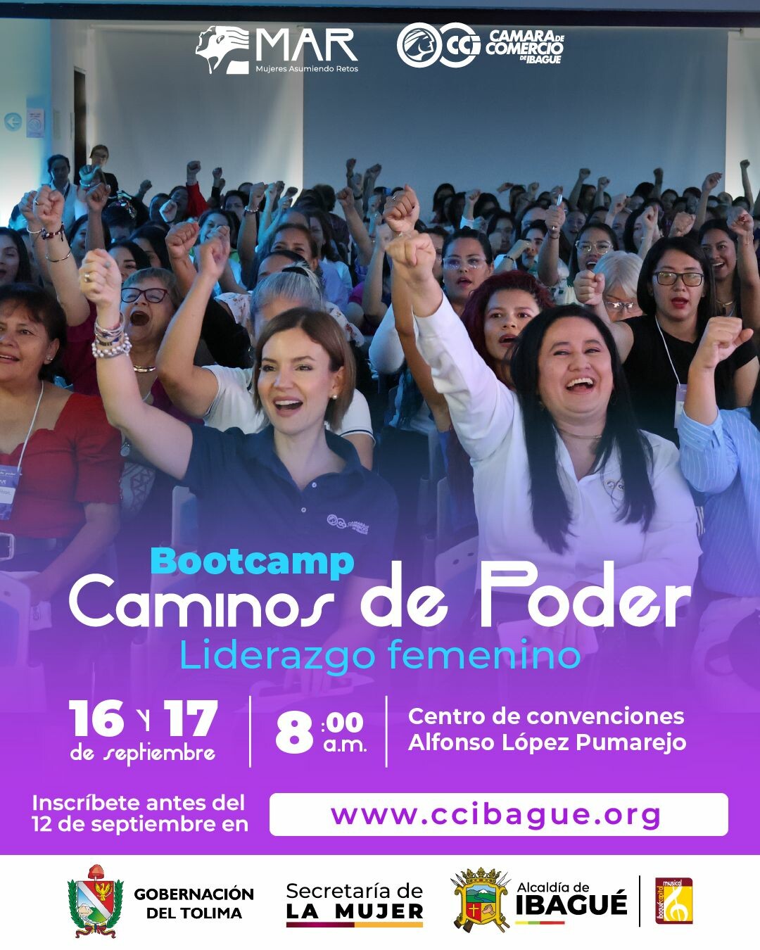 Caminos de Poder: el Bootcamp que impulsará el liderazgo femenino en el Tolima.