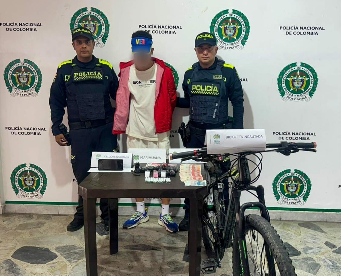 La detención se produjo gracias a la alerta de un ciudadano sobre la venta de drogas en el centro