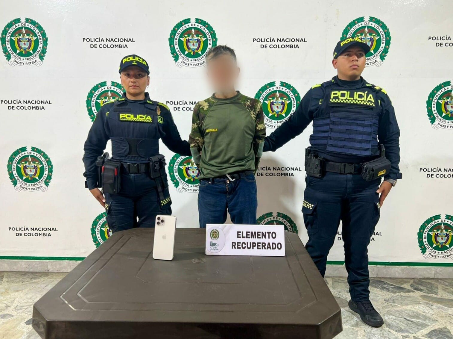 La acción se produjo gracias al aviso oportuno de la víctima y la intervención policial