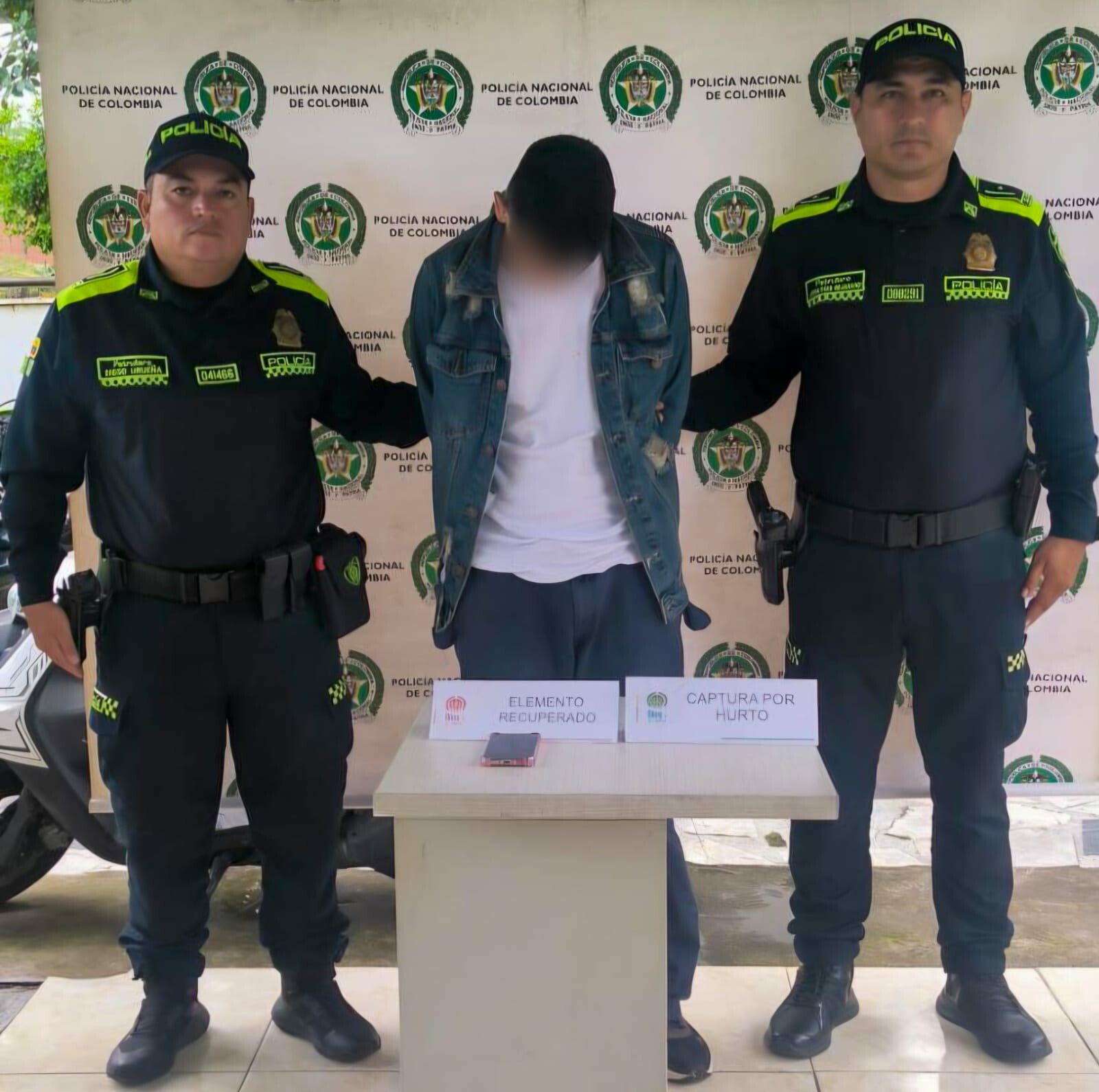 La rápida alerta de los vecinos  interceptaron al presunto ladrón a pocas cuadras del lugar del hecho