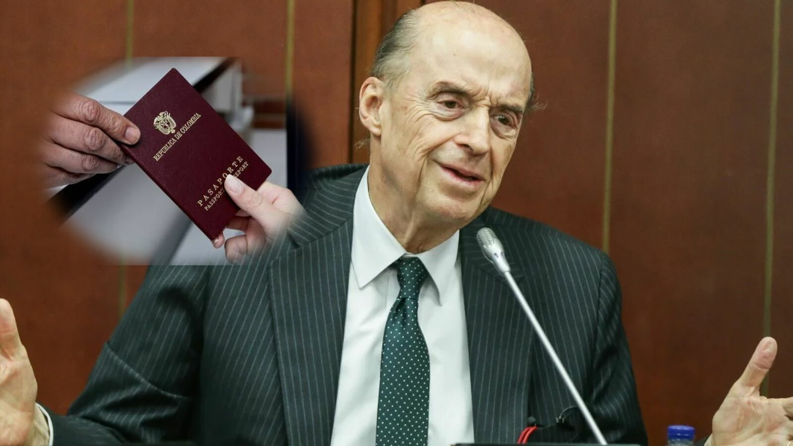 Fiscalía pide imputar a Álvaro Leyva por presunto prevaricato en caso pasaportes