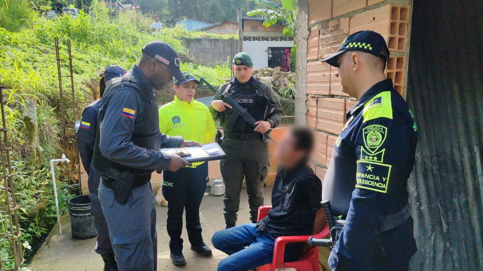 Mega operativo en Melgar: capturan a un hombre e incautan armas y drogas