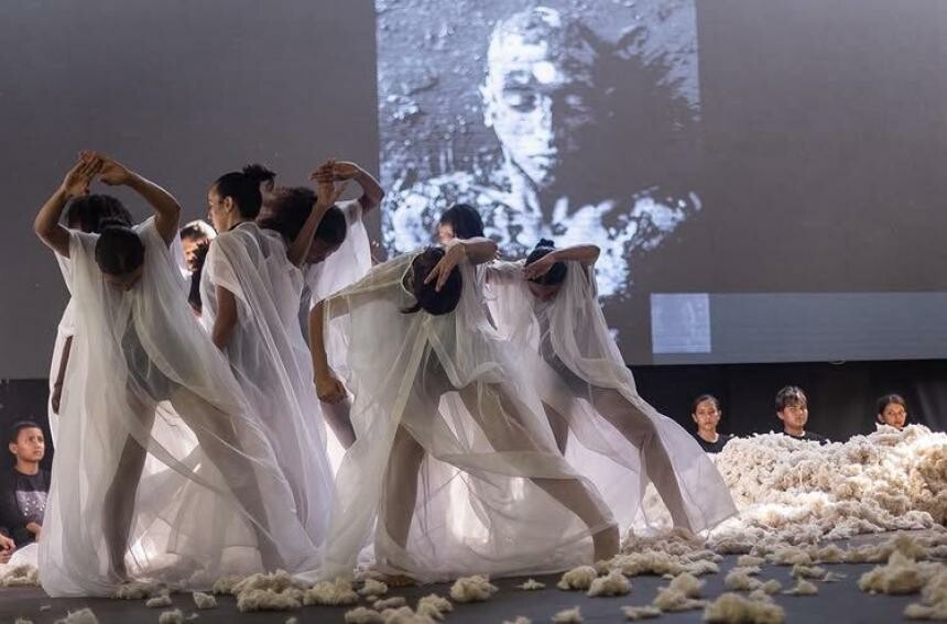 Memoria de Armero se representa en el Panóptico con un performance conmemorativo