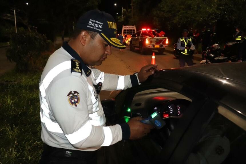150 comparendos, 11 por alcohol, y 16 heridos en vías de Ibagué