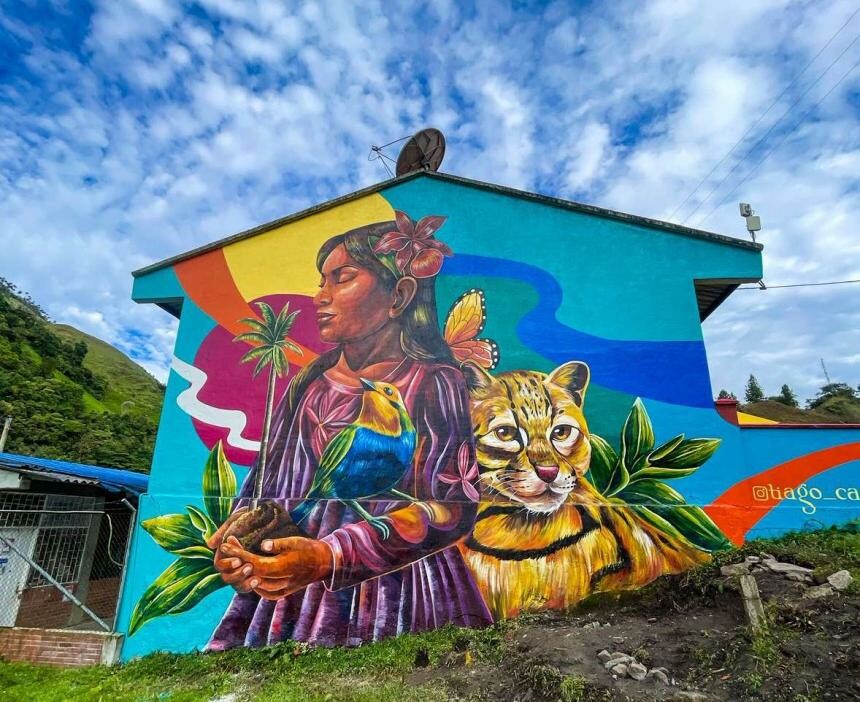 Mural en Toche es nominado a mejor obra de arte urbano mundial