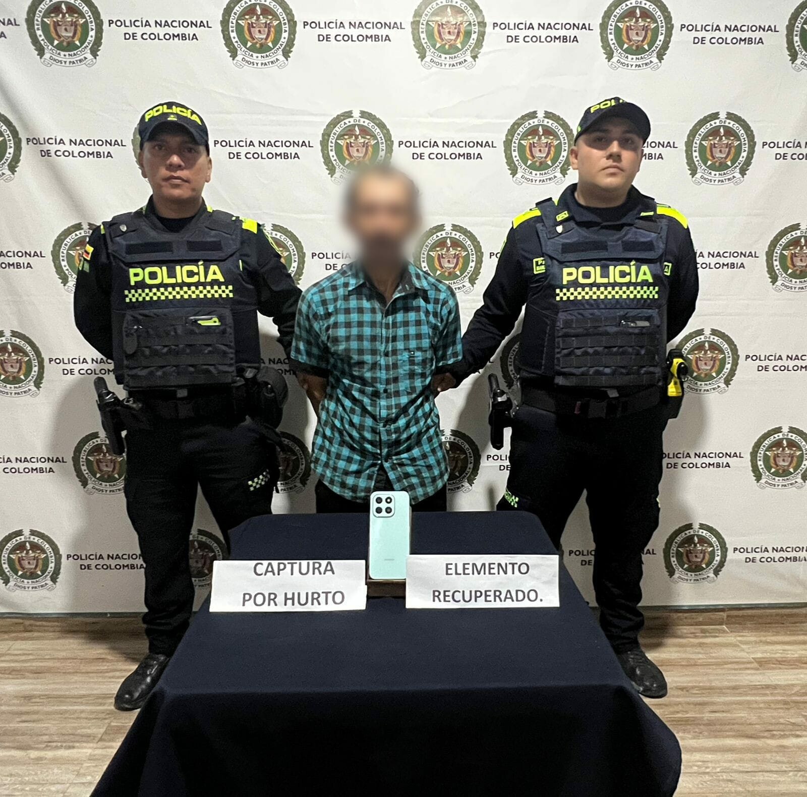Hombre capturado tras robo dentro de vivienda en Carmen de Apicalá