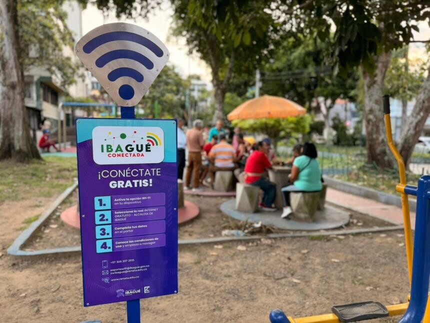 Instalarán 100 puntos de WiFi gratuito en sectores urbanos y rurales de Ibagué