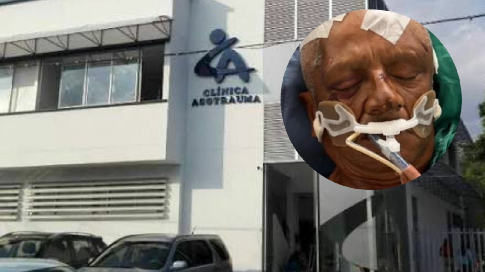 Buscan familiares de adulto mayor herido en accidente