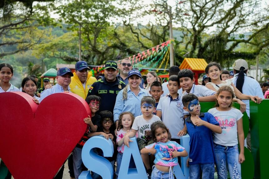 Parque de San Bernardo recibe mejoras para uso comunitario