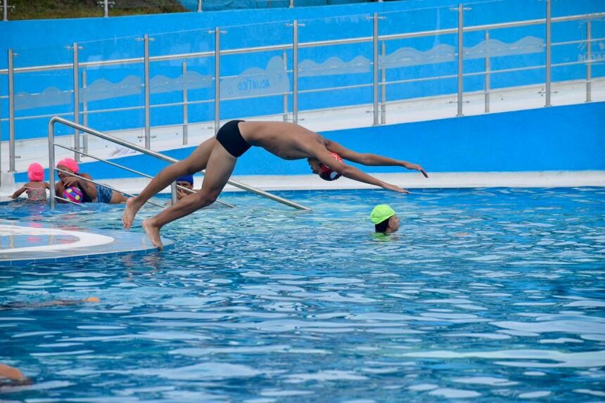 Simulacro habilita piscinas de olas en Parque Deportivo