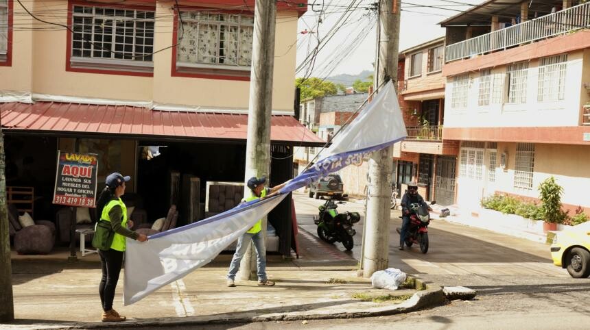 Retiran 146 piezas de propaganda política en Ibagué