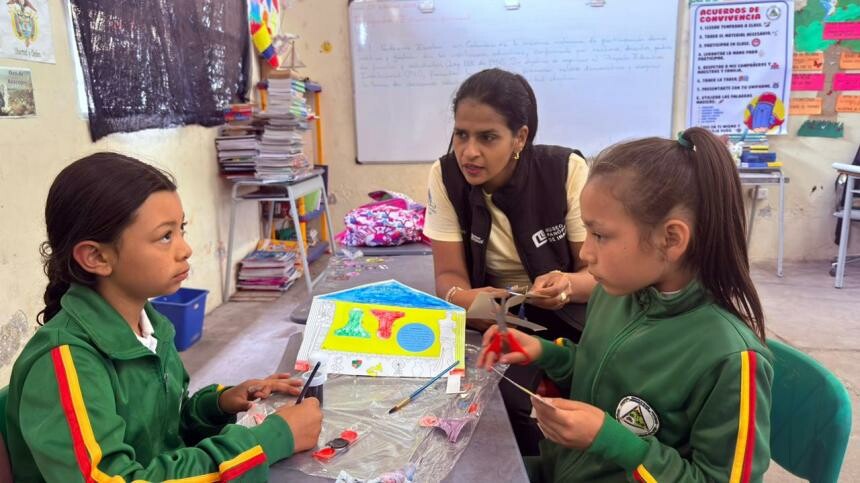 Museo itinerante llegó a estudiantes del corregimiento Tapias